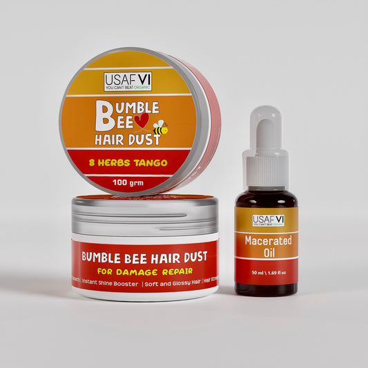 BumbleBee Hair Dust + Macerated Oil